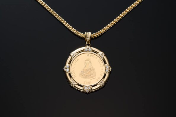 金貨のネックレス